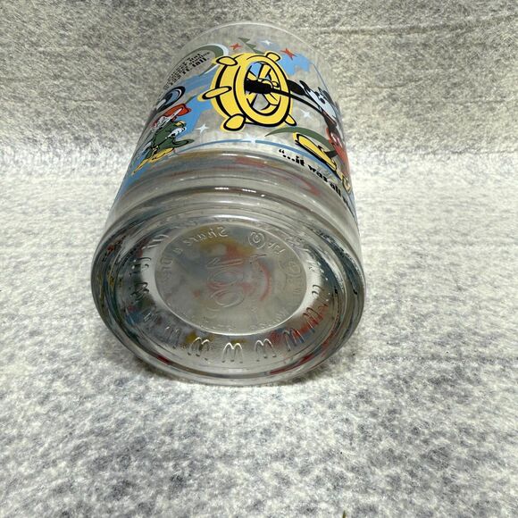 McDonalds 100 Years of Magic Disney Anniversary Glass Seam Boat Mickey - Picture 6 of 6